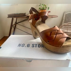 No. 6 Harper Clot High Heel - Size 9